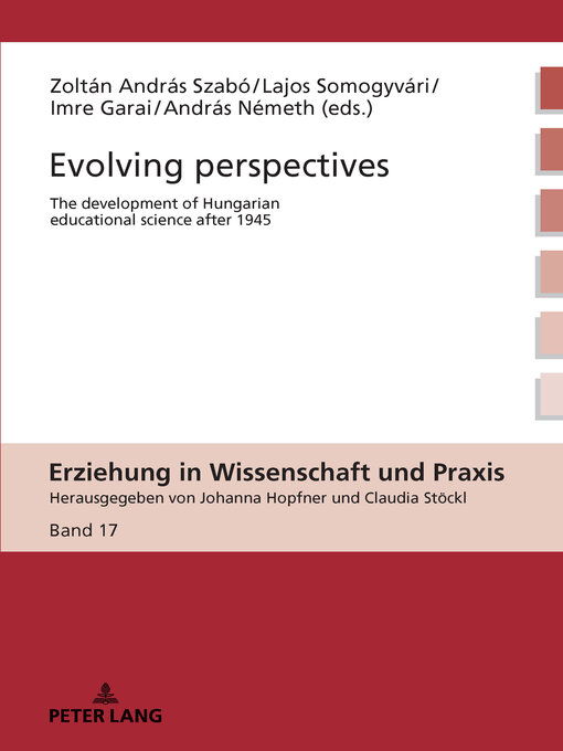 Cover image for Evolving perspectives